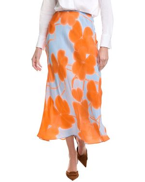 Marimekko Ekspressio Maxi Skirt - Orange