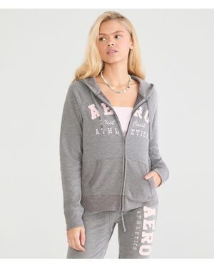 Aéropostale Athletics Full-Zip Hoodie - Gray