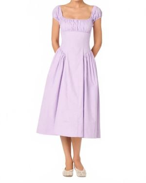 Astr Adilene Dress - Purple