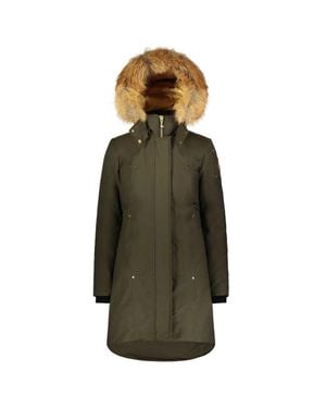 Moose Knuckles Cotton Jacket Coat - Green