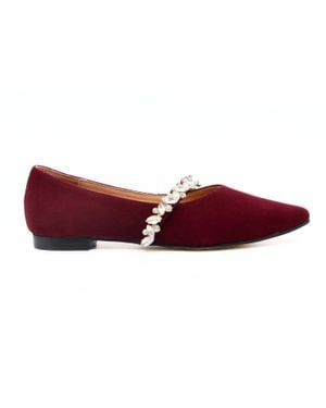 All Black Royal Flat - Red
