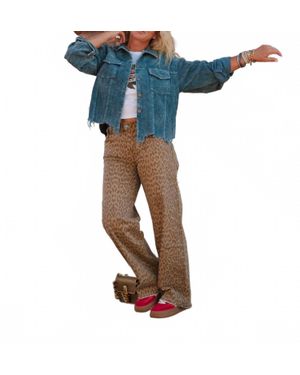 Pol Ember Corduroy Jacket - Blue