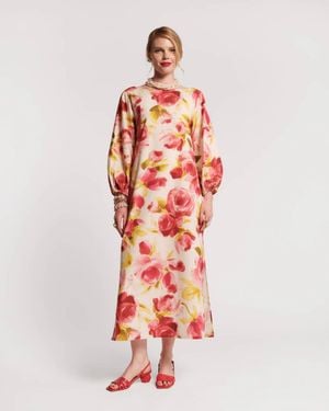 Frances Valentine Minnow Maxi Dress - Red