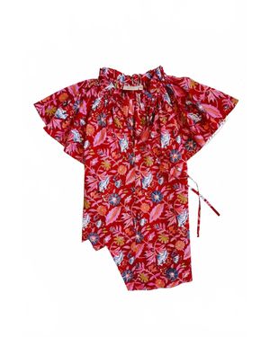 Rungolee Paloma Blouse - Red