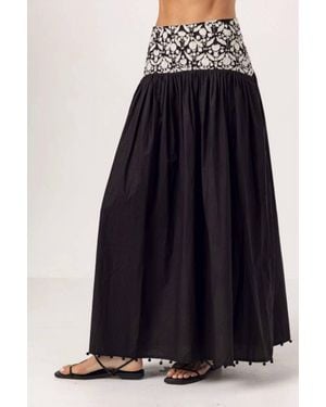 Sundays Gwen Maxi Skirt - Blue