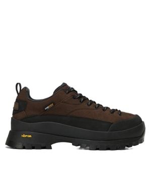 Napapijri Rugged Low-Top Shoes With Vibram Outsole - Brown