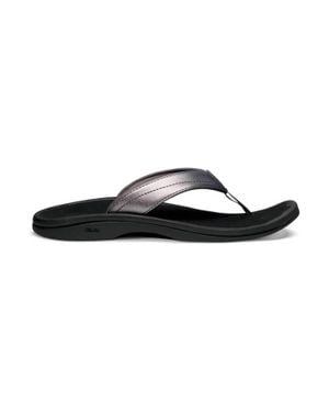 Olukai Ohana Beach Sandals - Black