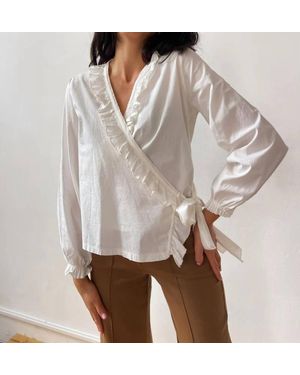 Mind Traveler Emi Blouse - White