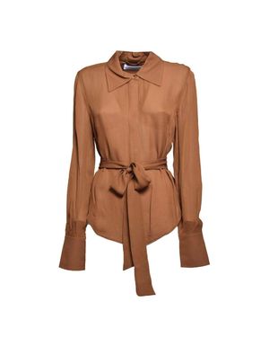 Equipment Graysen Blouse - Brown