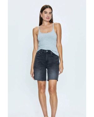 Pistola Kaylee High Rise Short - Blue