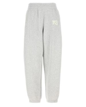 T By Alexander Wang Essential Terry' Sweatpants - Gray