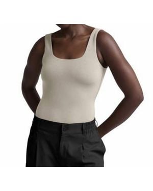 Beyond Yoga Base Tank Bodysuit - Brown