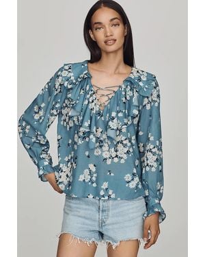 RIXO London Milia Top - Blue