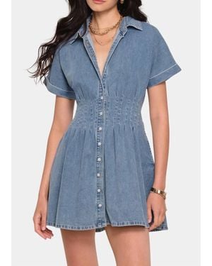 Heartloom Kelton Mini Dress - Blue