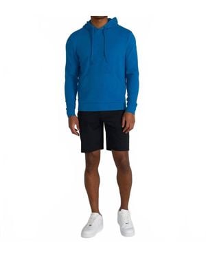 Redvanly Irving Flannel Hoodie - Blue