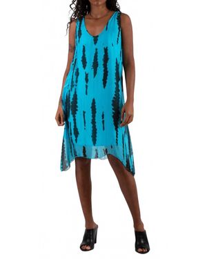 Gigi Moda Chiara Tie Dye Dress - Blue