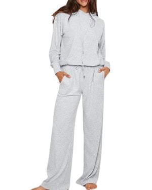 Melissa Odabash Betty Terry Pants - Gray