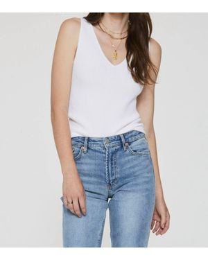 Another Love Noa Ribbed Tank - Blue
