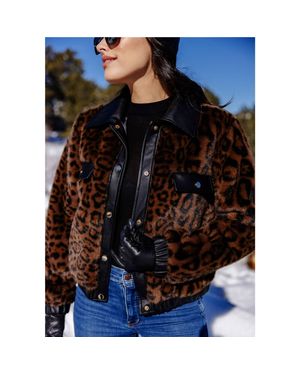 Fabulous Furs Billie Bomber Jacket - Black