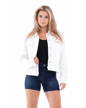 1822 Denim Classic Better Butter Jean Jacket - Blue