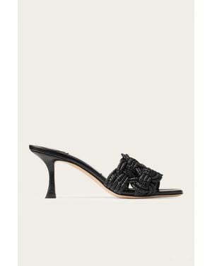 Jimmy Choo Chara 70 Nappa Leather Sandals - Natural