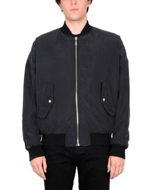 Balmain Reversible Bomber Jacket - Blue