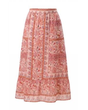 Cleobella Elie Ankle Skirt - Pink