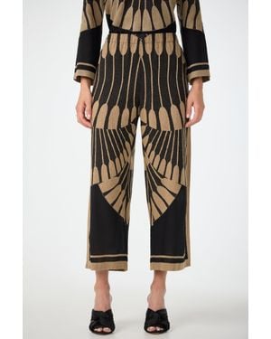 Trina Turk Estella Cropped Pant - Black