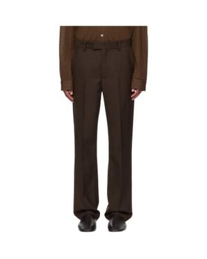 Séfr Mike Suit Trouser Pants - Brown