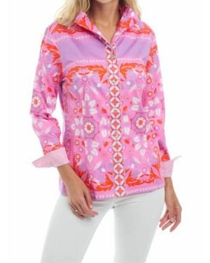 Patty Kim Elizabeth Blouse - Pink