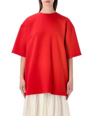 THE GARMENT Tg Oversized Bow Back Tee - Red