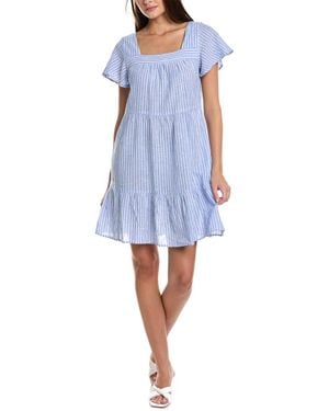 Beachlunchlounge linen blend shift dress hot sale