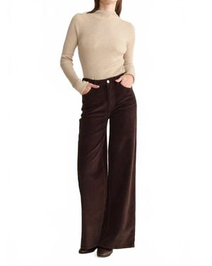 Warp & Weft Nce Corduroy Wide Leg Pants - Multicolor
