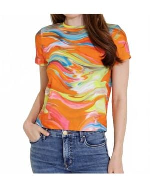 Alden Adair Amy Short Sleeve Tee - Orange