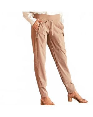 RAFFAELLO ROSSI Candy Jogger Pants - Natural