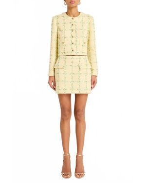 Amanda Uprichard Maven Jacket - Yellow