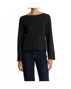 Nation Ltd Tavin Tie Back Top - Black