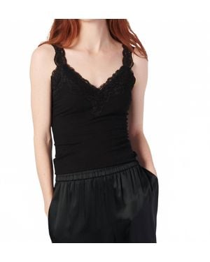 Cami NYC Lani Rib Knit Tank Top - Black