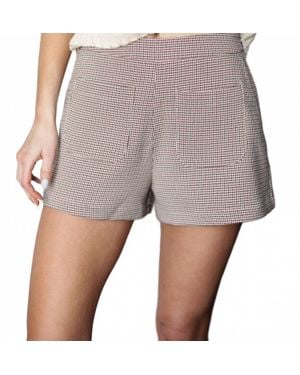 Day + Moon Move Forward High Waisted Shorts - Gray