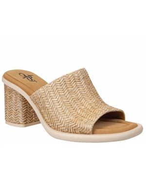Otbt Raffia Heels - Brown