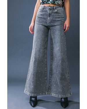 TRUEDAMES Take The Chance Denim Pants - Blue