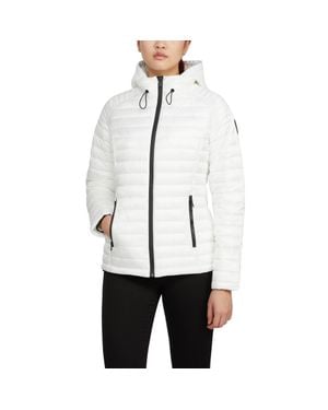 Pajar Aurora Quilted Thinsulate Jacket With Hood - White