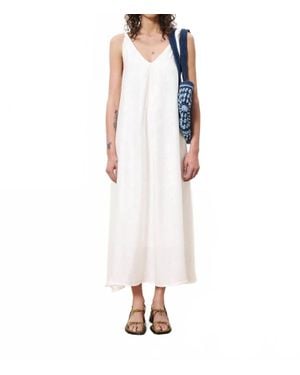 FRNCH Lauria Midi Dress - White