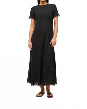 STAUD Le Havre Cover Up Dress - Black