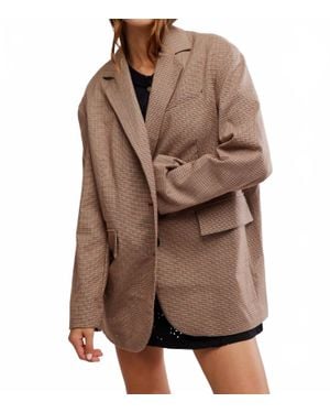 Free People Reggie Blazer - Brown