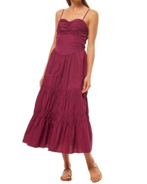 MISA Los Angles Rula Dress - Red