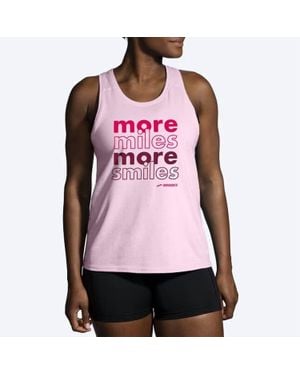 Brooks Distance Tank 2.0 Top - Pink