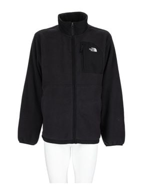 The North Face High-Collar Zippered Pocket Casual Jacket - Black