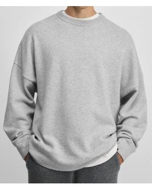 Extreme Cashmere Timeless American Sweatshirt - Gray
