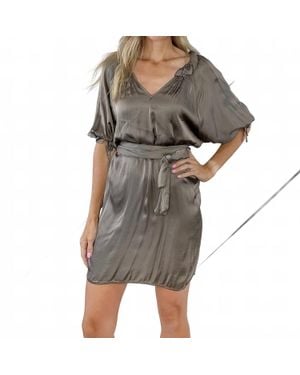 Sofia Collections All Kinds Dress - Gray